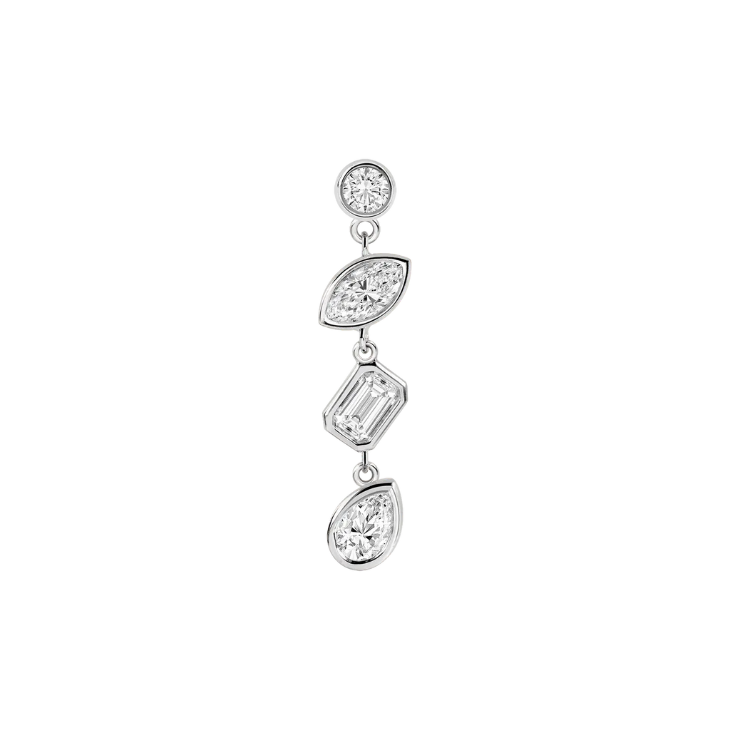 Amara Earrings | Silver