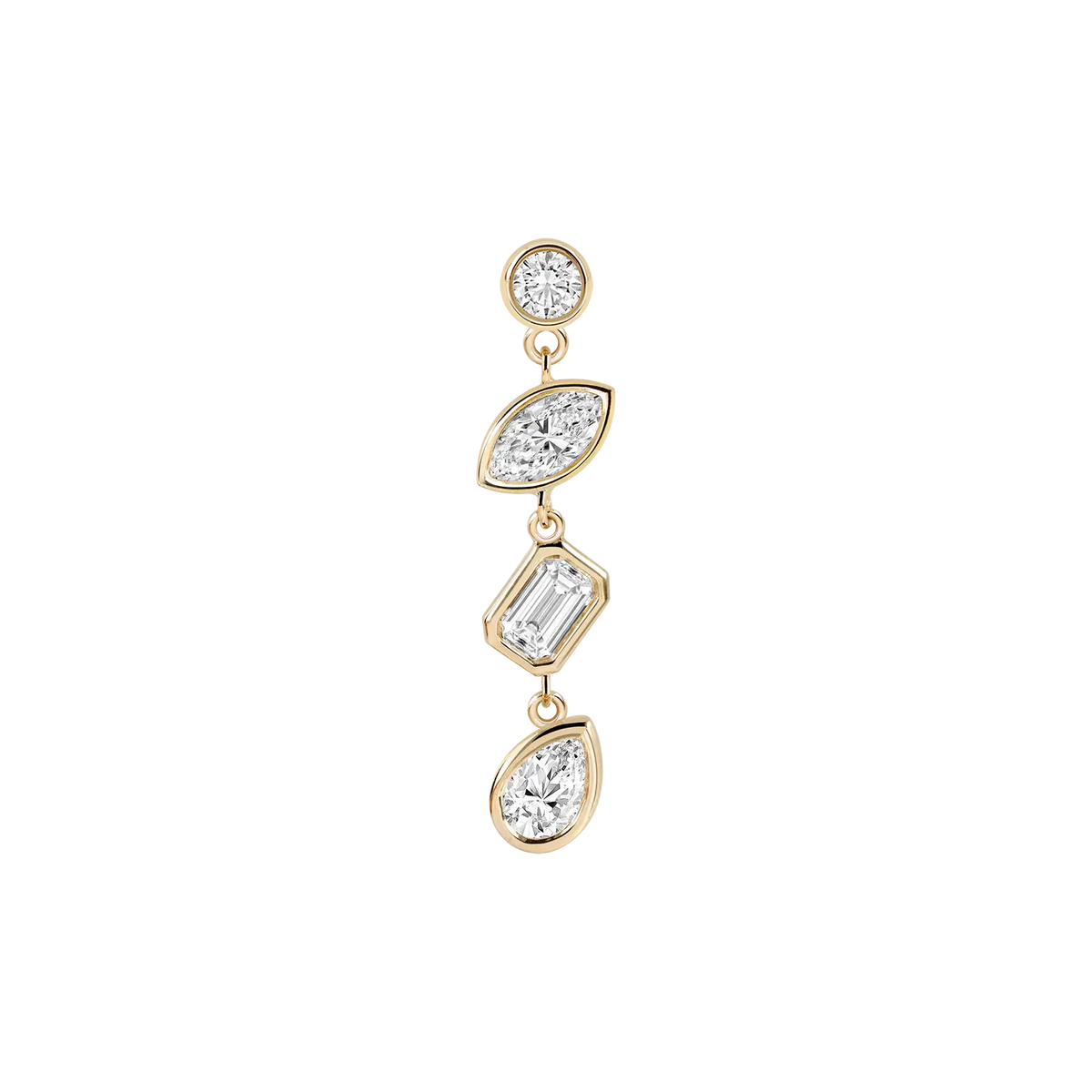 Amara Earrings | Gold