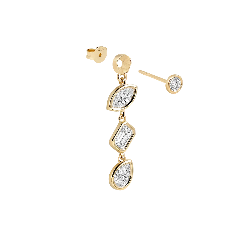 Amara Earrings | Gold