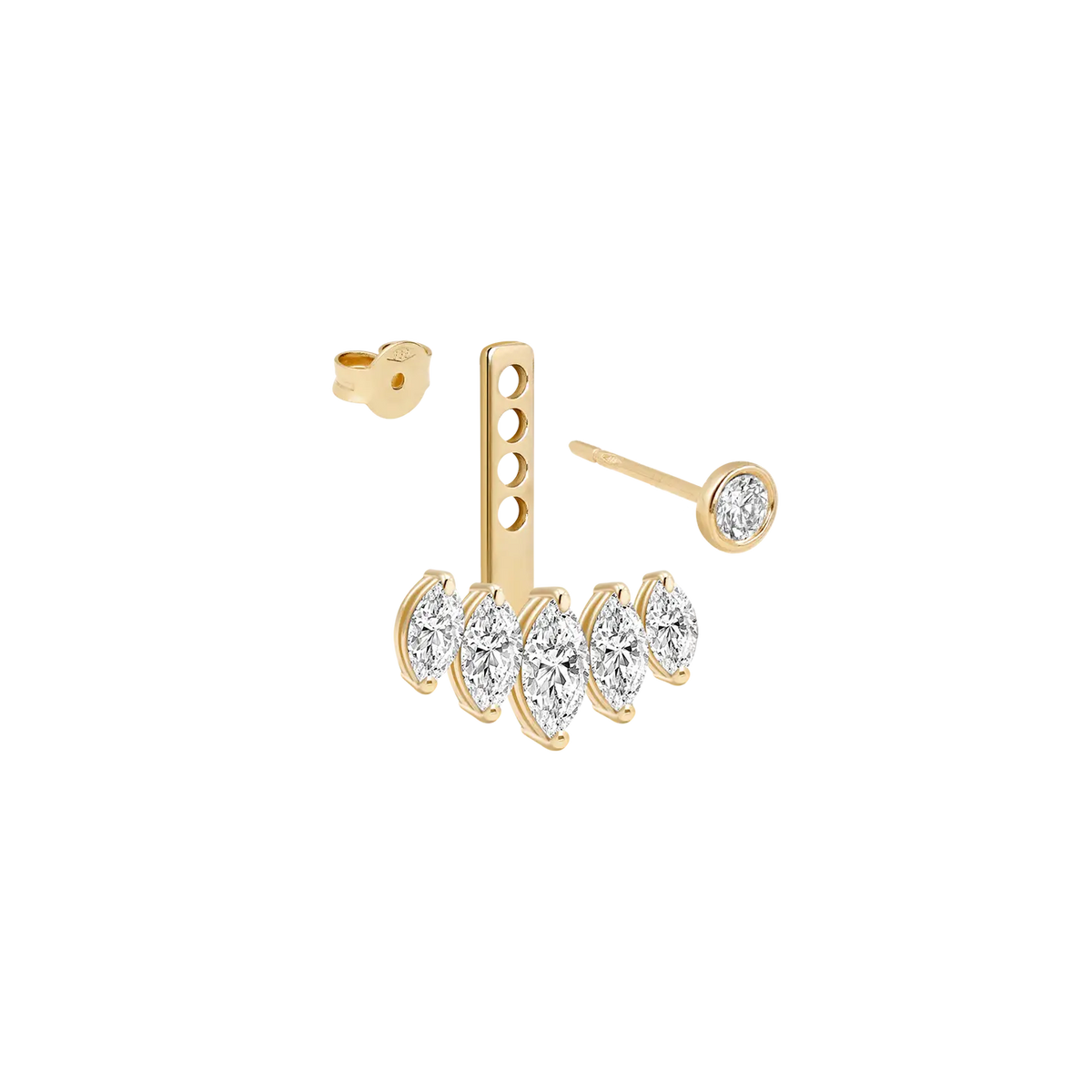 Bea Earrings | Gold