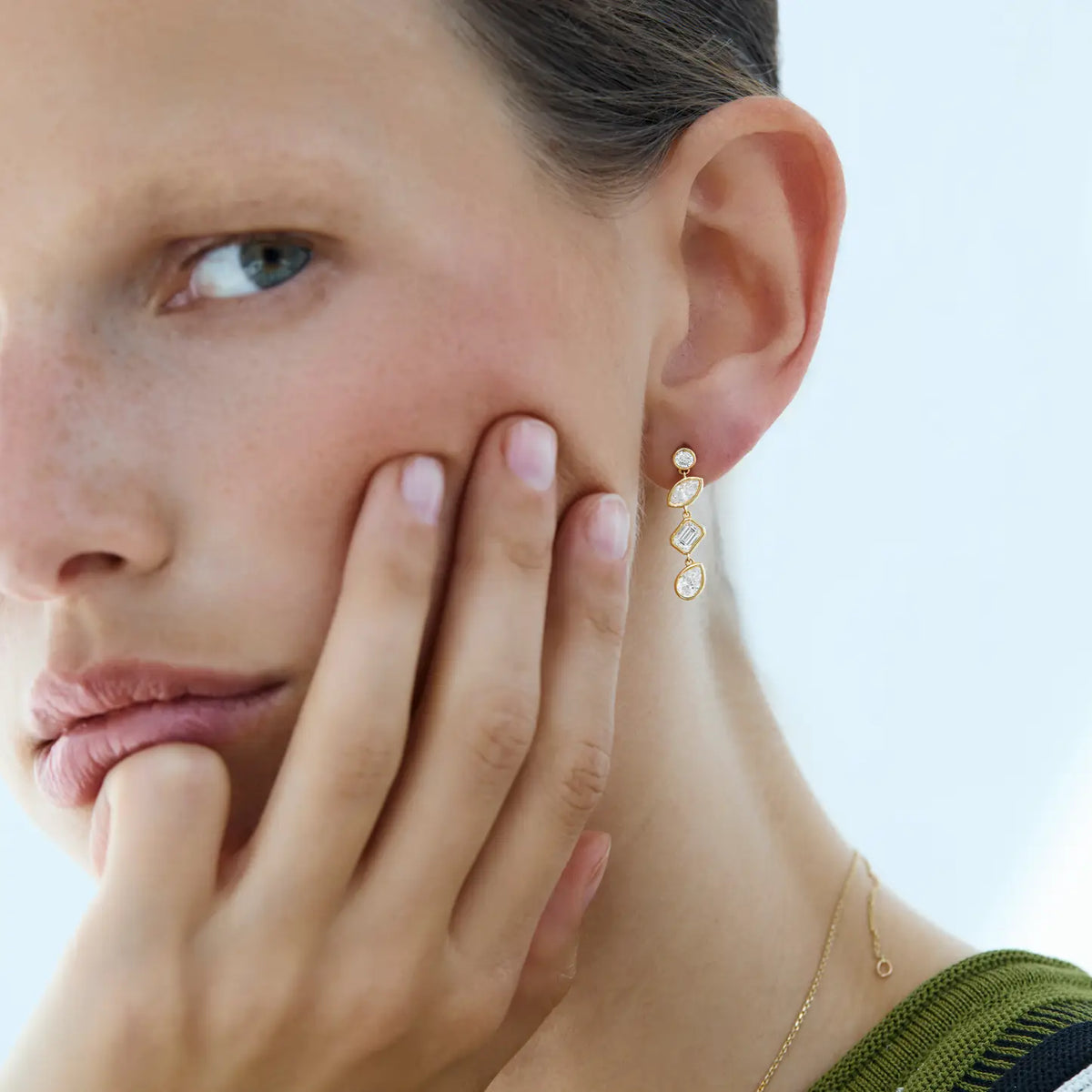 Amara Earrings | Gold