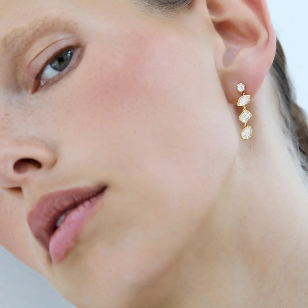 Amara Earrings | Silver