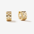 Monaco Hoop Earrings | Gold