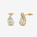 Aveline Stud Earrings | Gold