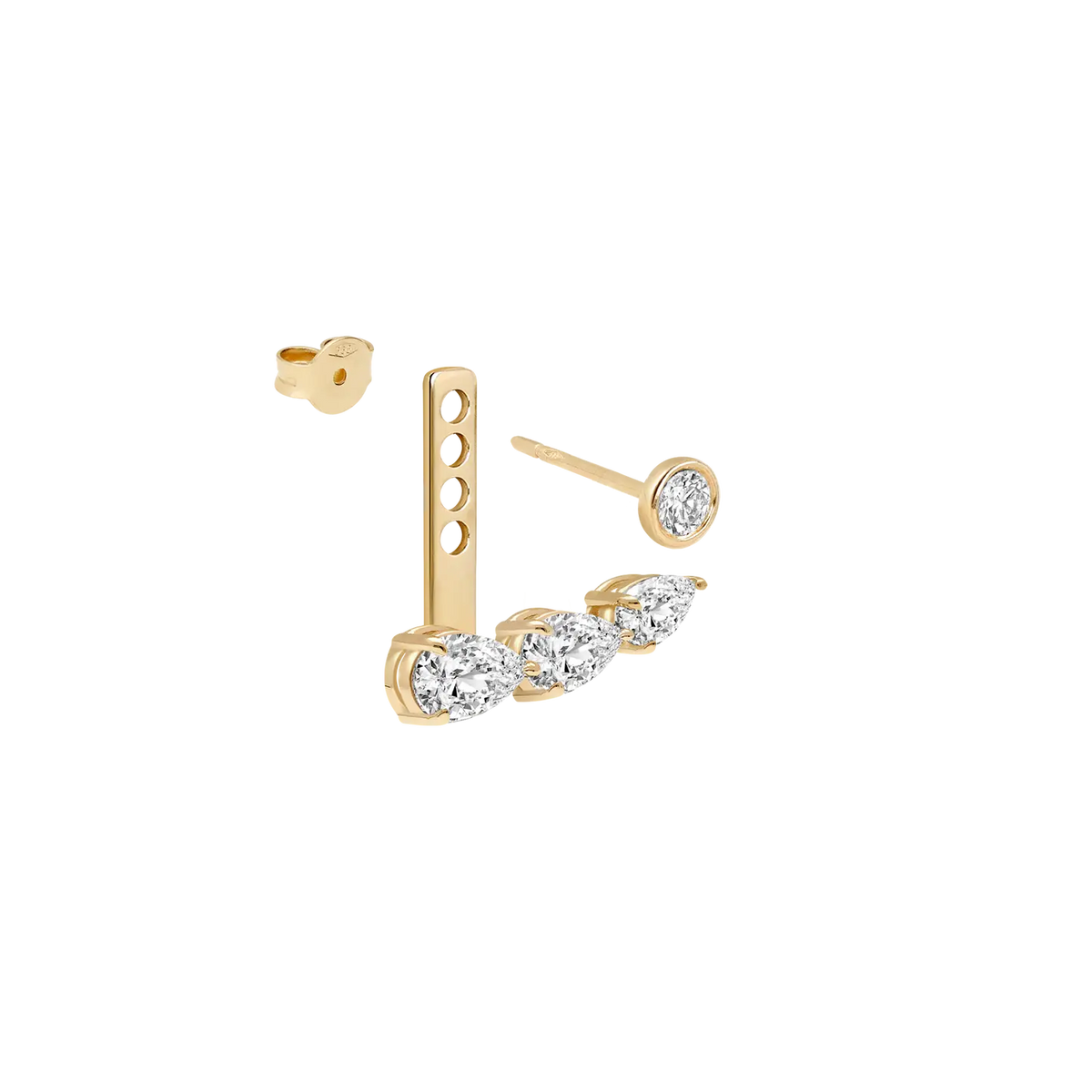 Kaia Earrings | Gold