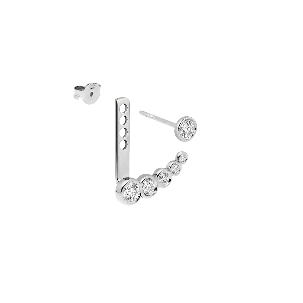 Lucia Earrings | Silver